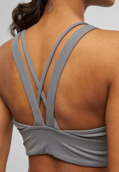Actual product image Urban Classics Ladies Sports Bra crossed - 191799 (M)