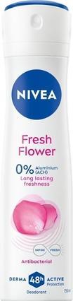 NIVEA Fresh Flower Deodorant 48H 150Ml (Spray, 150 ml)