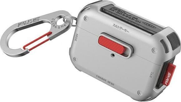 Skinarma case Mecha AirPods Pro 2 chrome (Kopfhörer Tasche)
