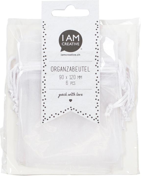 Actual product image I Am Creative Organza bag (Organza bag, 6 x)