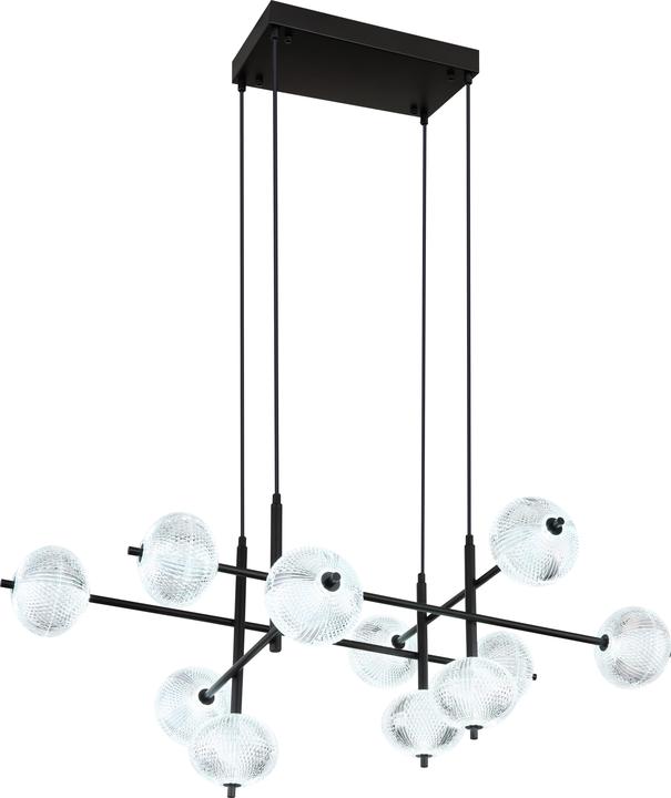Immagine prodotto Globo Lampada A Sospensione In Metallo Nero Opaco, 1xled