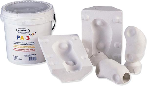 Actual product image Glorex Papier-mâché casting compound PA3