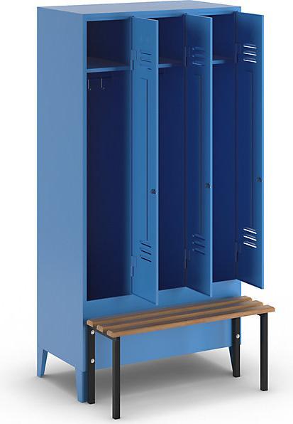 Produktbild Wolf Kleiderspind mit vorgebauter Bank (90 cm, 185 cm)