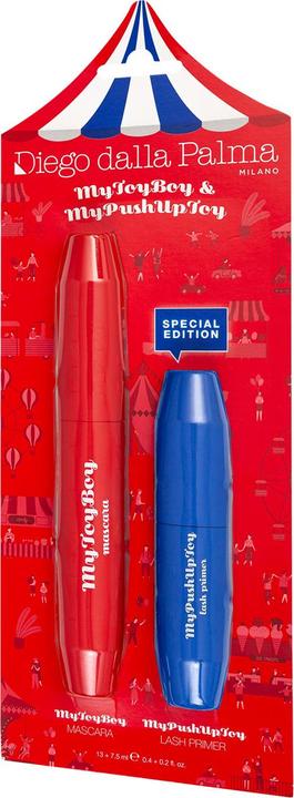 Actual product image Diego dalla Palma Diego Della Palma Diego Dp Mascara My Toy Boy Extra Volume + Mini My Push Up Toy (000000 + 273f7f)