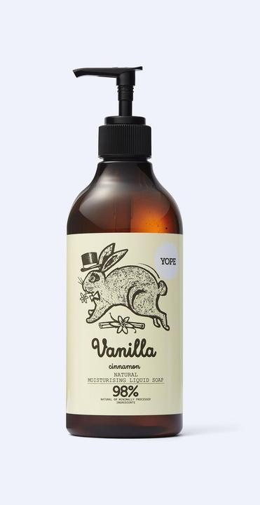 Actual product image Yope Vanilla & Cinnamon Soap 500Ml (Liquid soap, 500 ml)