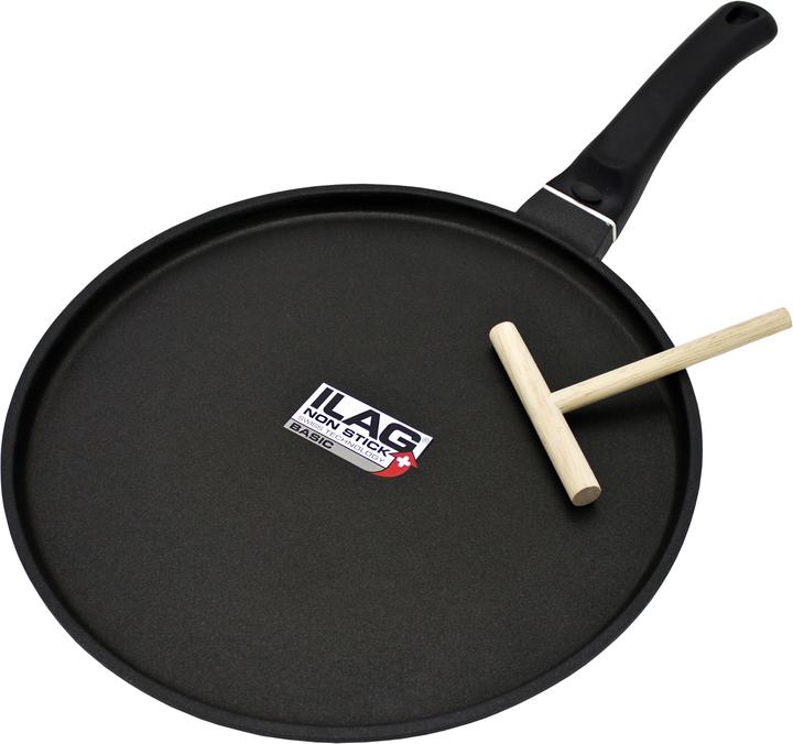 Actual product image Kopf Marra crêpe pan, incl. batter spreader (Crêpe pan, Cast aluminium)