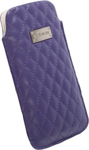 Produktbild Krusell Avenyn Handytasche L Long Violett (Apple iPhone 5)