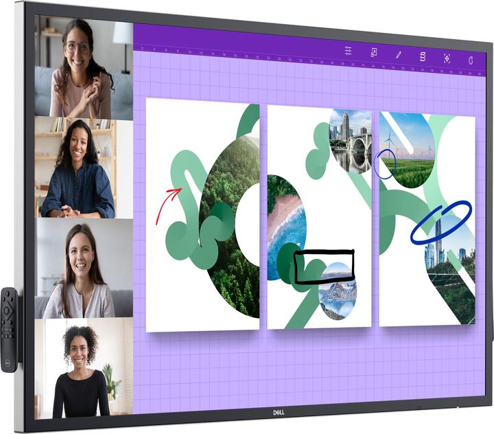Produktbild Dell P5524QT (3840 x 2160 Pixel, 55")