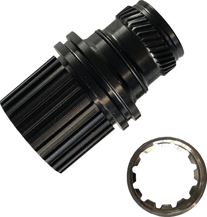 Actual product image Chris King Driveshell R45, Shimano Microspline wihtout Bearings, Aluminium, black