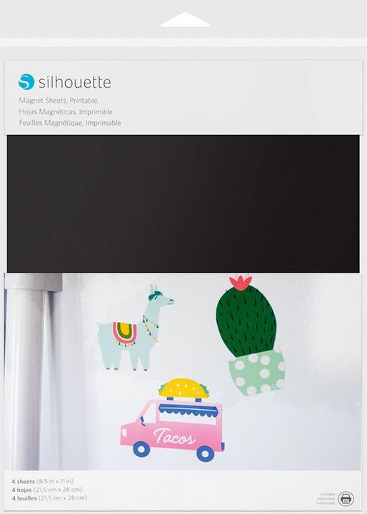 Produktbild Silhouette Magnet Papier