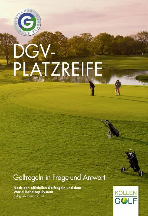 Produktbild DGV-Platzreife (Deutsch, Wiesbaden Deutscher Golf Verband e.V., 2023)