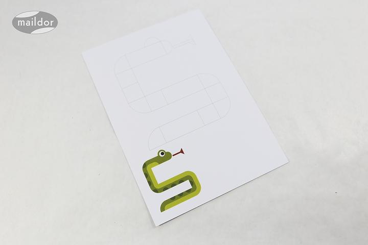 Image du produit Maildor Pochette créative, Tangram d'animaux - Multicolore