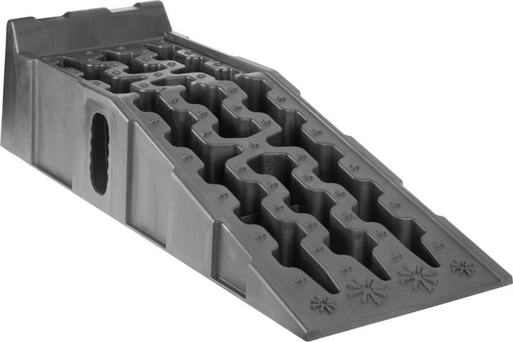 Produktbild Stahlwerk Stufenkeil GT-15 ST 2er Set mit 6 t Tragkraft Auffahrkeil Unterlegkeil