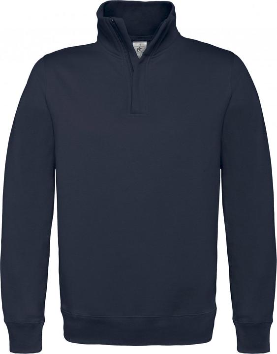 B&C Sweatshirt mit Reissverschluss bis zur Brust ID.004