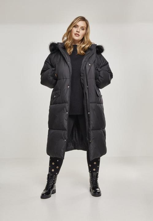 Produktbild Urban Classics UC Curvy Ladies Oversize Faux Fur Puffer Coat (XL)