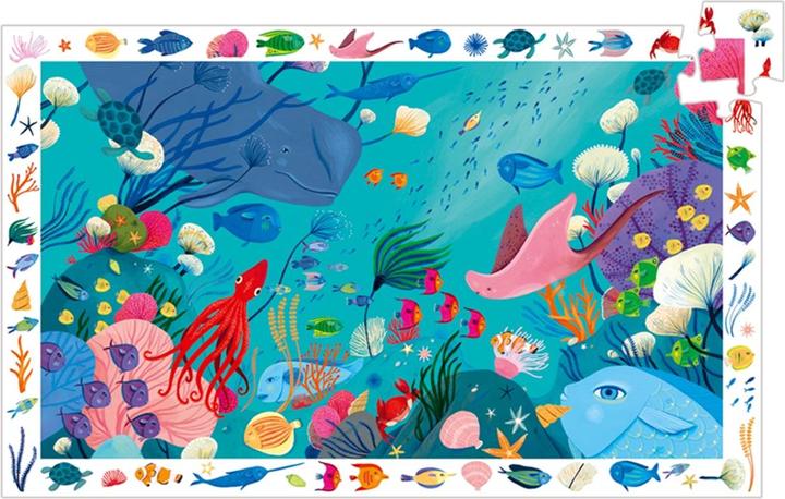 Actual product image Djeco In the sea (54 pieces)