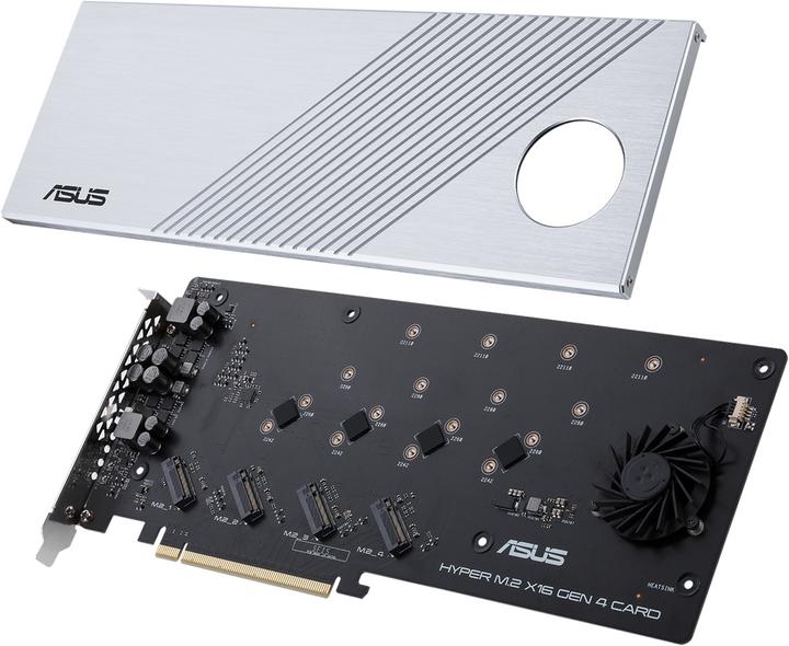 Produktbild ASUS Hyper M.2 x16 Gen 4-Karte