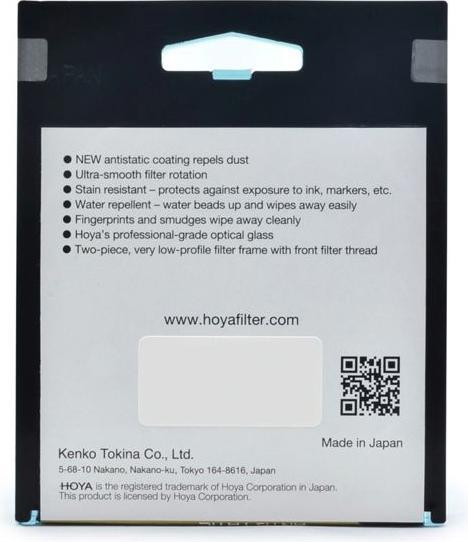 Produktbild Hoya Fusion Antistatic Next CIR-PL Filter (82 mm, Polarisationsfilter, 82 mm)