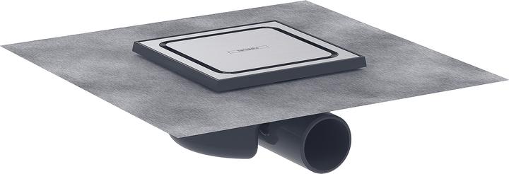 Actual product image hansgrohe HG point drain RainDrain Spot cover 150x150mm ES geb (150 mm)