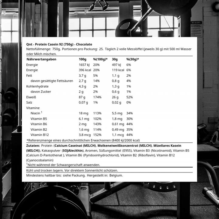 Produktbild QNT Proteinshake 750 g Protein 92 (Chocolate, 1 Stk., 750 g)