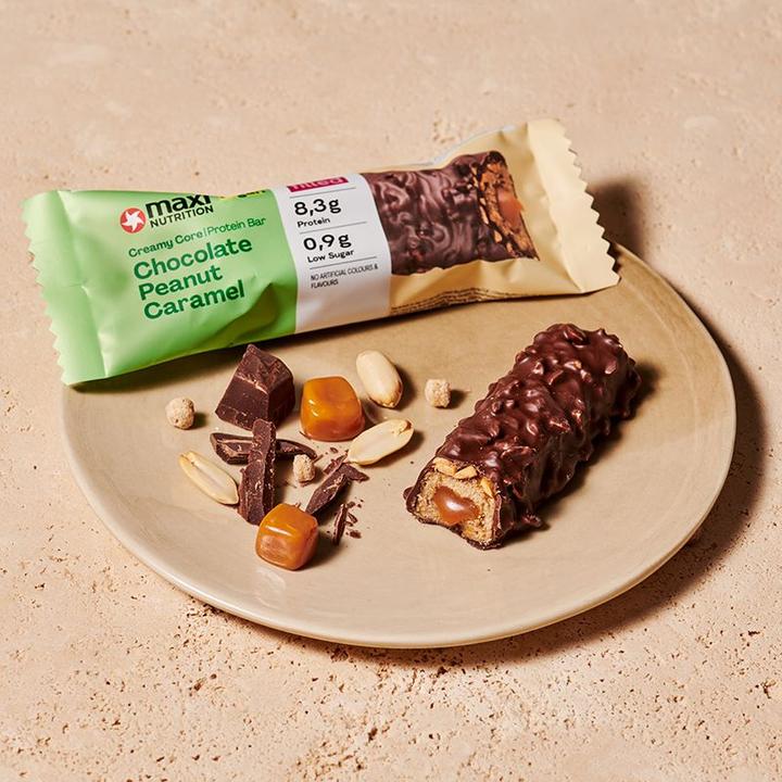 Image du produit Maxi Nutrition Creamy Core Bar Peanut Caramel végétalien (Arachide, Chocolat, 1 pcs, 45 g)