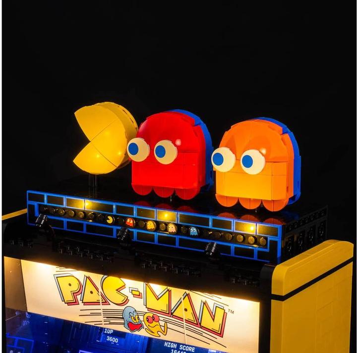 Image du produit Light my bricks Kit de lumière pour LEGO® 10323 Jeu d'arcade PAC-MAN
