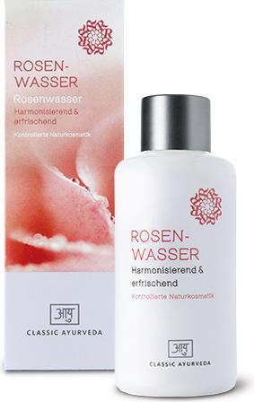 Produktbild Classic Ayurveda Rosenwasser, Bio (Reinigungsmilch, 100 ml)