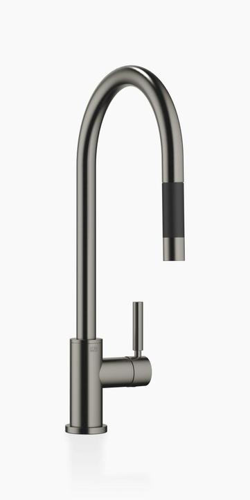 Produktbild Dornbracht TARA Küchenarmatur, Einhebelmischer, Pull-down, mit Brausefunktion, Ausladung 240mm