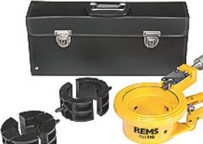 Rems Plastcut 110, - inkl. 50+75mm reduktionsbakker (75 mm)