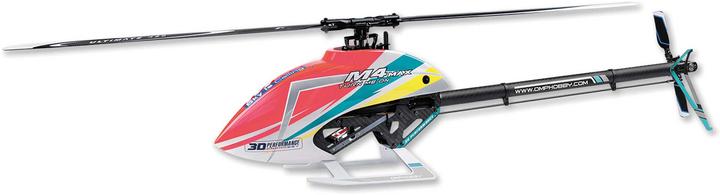 Image du produit OMP Hobby Hélicoptère M4 Max Combo rouge, en kit