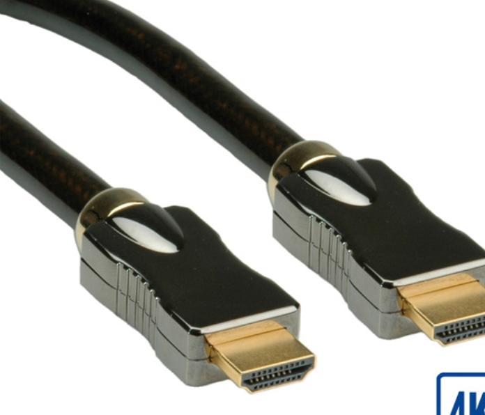 Produktbild Roline HDMI (Typ A) — HDMI (Typ A) (5 m, HDMI)