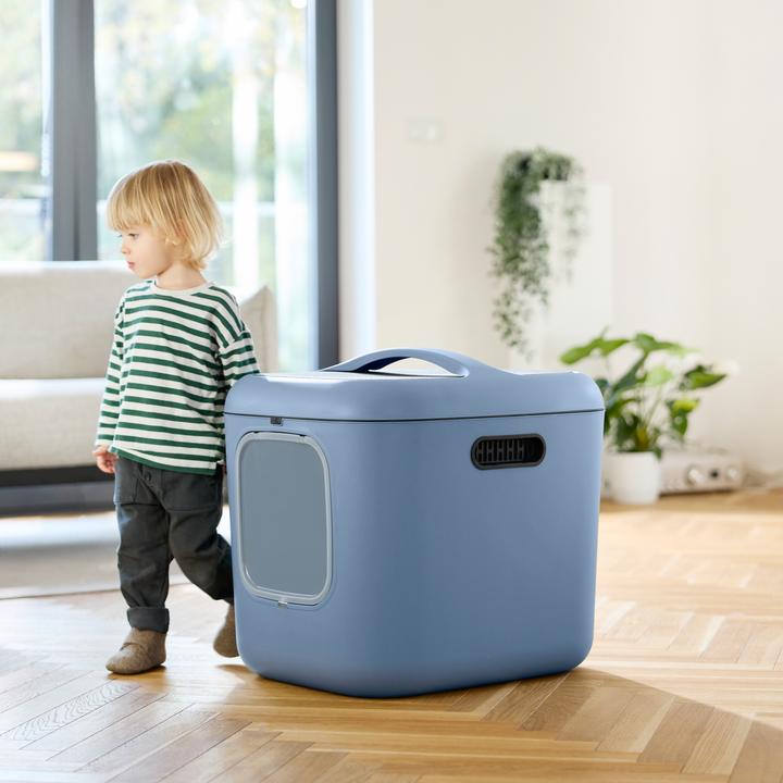 Actual product image Rotho BIALA XL cat litter tray (Cat litter box closed)