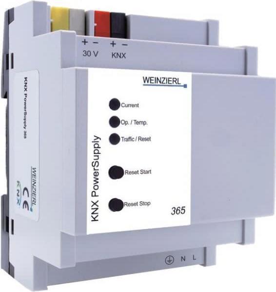 Actual product image Weinzierl 5335 KNX PowerSupply 365 Power supply 230V 640mA w.display