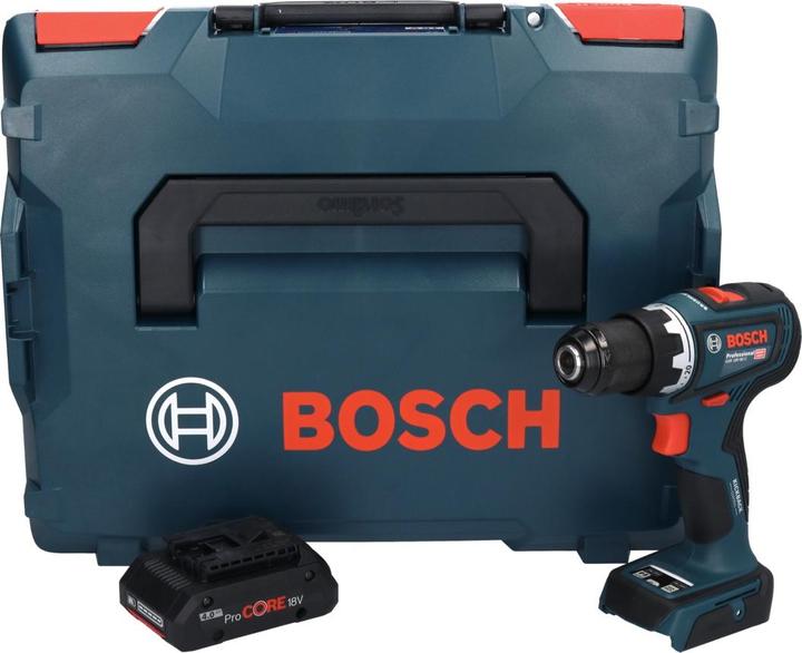 Productafbeelding Bosch Professional Bosch GSR 18V-90 C Professionele Perceuse-visseuse sans fil 64 Nm 18V Brushless + 1x accu (Oplaadbare batterij)