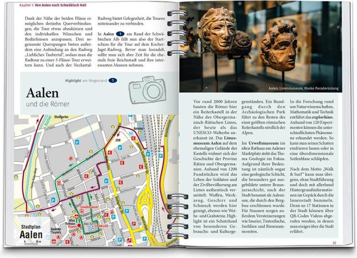 Produktbild RadReiseFührer Kocher-Jagst-Radweg (Deutsch, Julia Bihar, 2022)