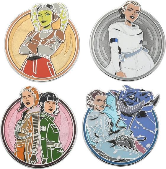 Image du produit Disney Epingles à secret Star Wars Femmes de la galaxie - épingle