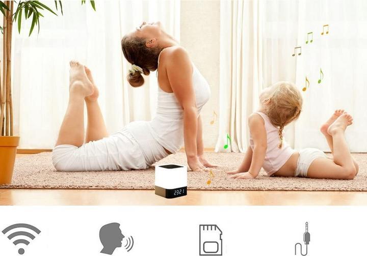 Actual product image Esmée Smart lamp Bluetooth speaker LED mood light