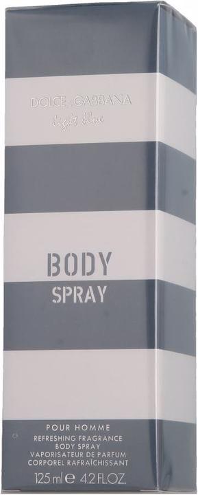 Actual product image Dolce & Gabbana Light Blue pour Homme (Body milk, 125 ml)