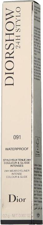 Dior Diorshow 24H Stylo Eyeliner (091 Nero opaco)