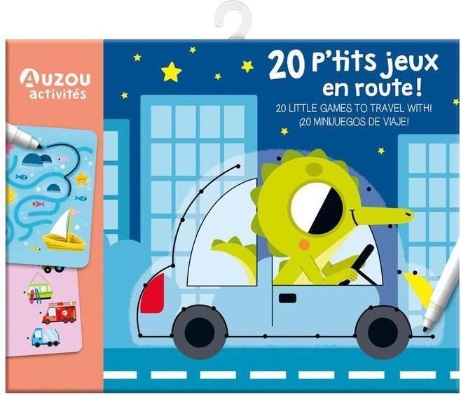 Produktbild Auzou France 20 p'tits jeux : en route! (Französisch, Sorte Marta, 2025)