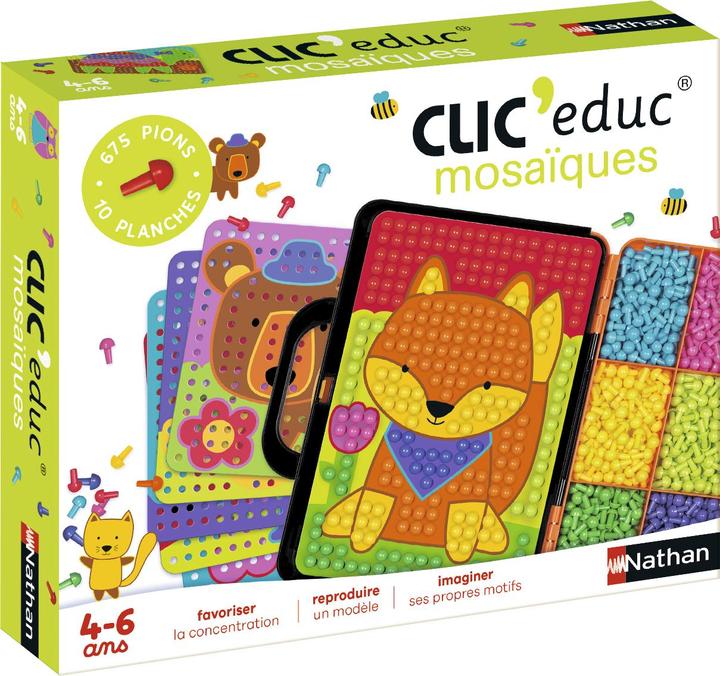 Actual product image Nathan CLIC'educ 31607 mosaic set