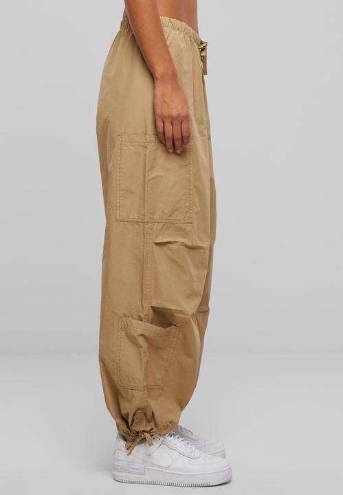 Actual product image Urban Classics Ladies Cotton Cargo Parashute Pants - 166855 (XL)