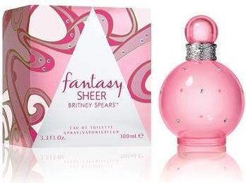Actual product image Britney Spears Fantasy Sheer EDT 100 ml (Eau de toilette, 100 ml)