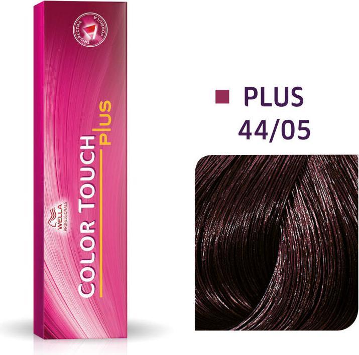 Immagine prodotto Wella Color Touch Plus 44/05 Intense Med Brown/ Natural Red Violet 60ml (05, 44)