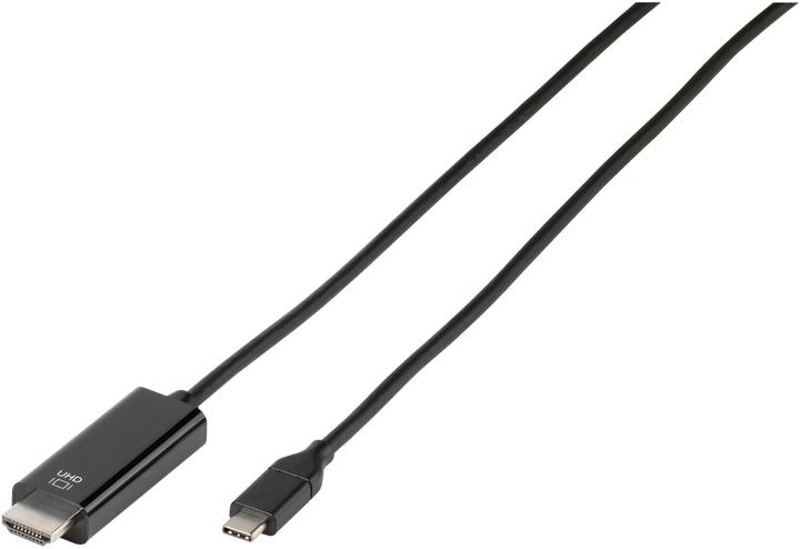 Actual product image Vivanco USB C - HDMI (1.50 m, USB Type C, HDMI)