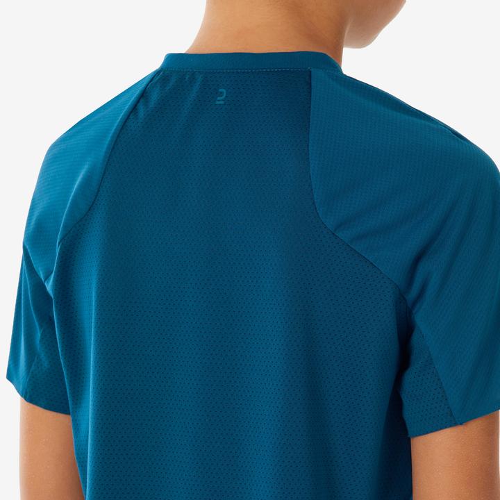 Image du produit Quechua T-shirt de randonnée enfant 7-15 ans, MH900 bleu