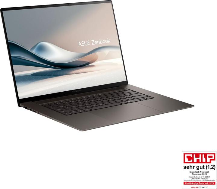 Immagine prodotto ASUS Zenbook S 16 (16", AMD Ryzen AI 9 365, 24 GB, 1000 GB, DE)