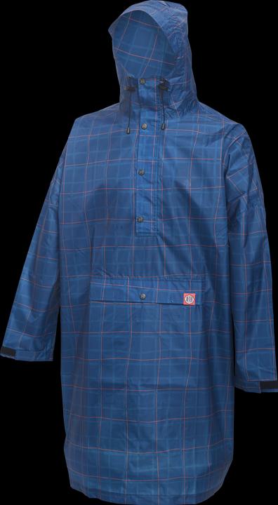 Actual product image After Essentials Rain Poncho - Baltic Net (One size)