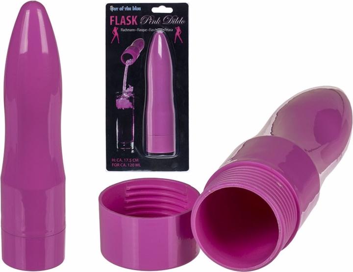 Ootb Pinkfarbene Dildo Flasche Kunstoff 120ml Flachmann