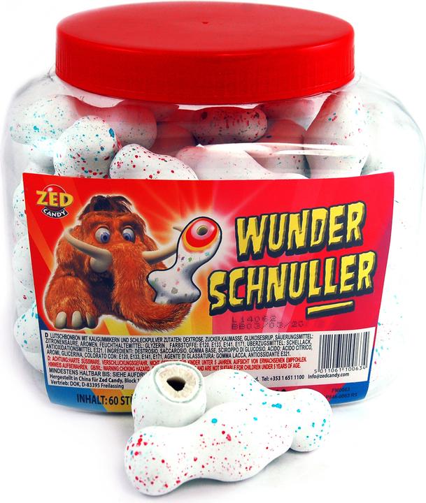 Image du produit ZED Candy Sucettes miraculeuses avec graines de chewing-gum et poudre effervescente (80 pcs)